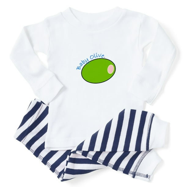 CafePress Baby Olive Baby Pajamas/ Toddler Pajama 352689654 CafePress Baby Olive Baby Pajamas/ Toddler Pajama 352689654